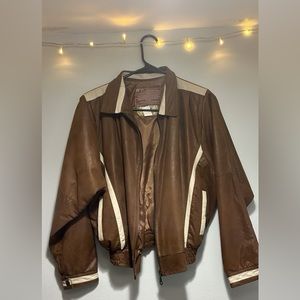 ❌❌SOLD❌❌Brown Men Authentic Leather Jacket